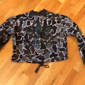 ADIDAS ORIGINALS WOMEN camouflage SWEATSHIRT